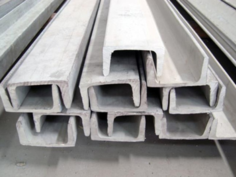 stainless steel 304L channels